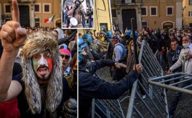 ​Italia në protesta të dhunshme anti-COVID, me ‘shaman’ në stil konspiracionist