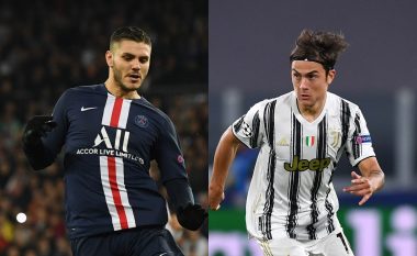 PSG dhe Juventusi në bisedime për shkëmbim, Icardi dhe Dybala në tavolinë