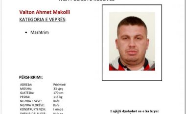 Policia në kërkim të Valton Makollit, dyshohet se ka kryer disa raste të mashtrimeve