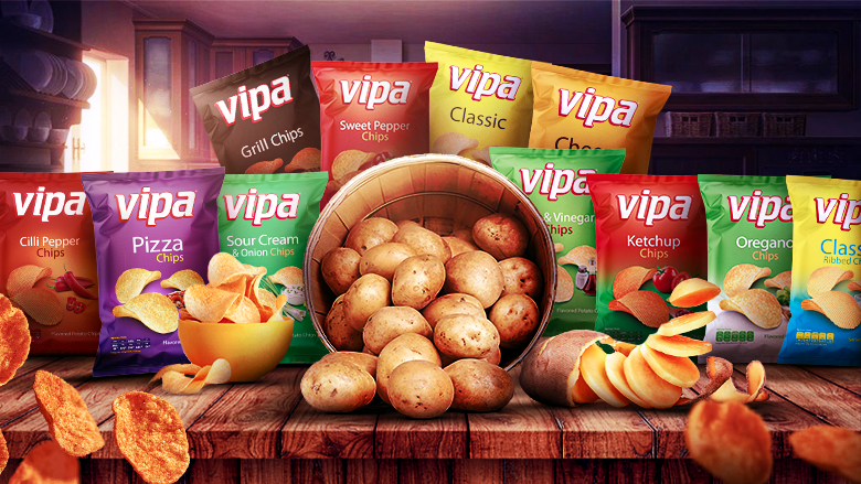 Prej tokave tona në marketet evropiane, Vipa Chips është sinonim i suksesit vendor