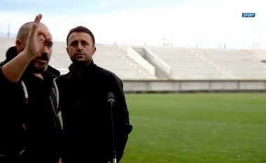 Zyrtari i klubit të Feronikelit ndërpretë intervistën e trajnerit Klodian Duro, kërkon largimin e tij nga klubi