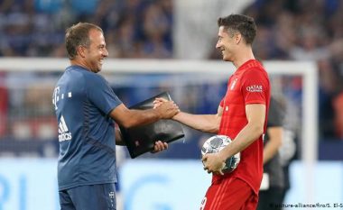 Trajneri i Bayern Munchen, Flick para derbit me RB Leipzig: Vështirë pa Lewandowskin, por Muller ose Gnarby do ta zëvendësojnë
