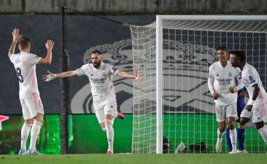 Real Madrid zgjohet nga gjumi, Karim Bezema barazon me super gol