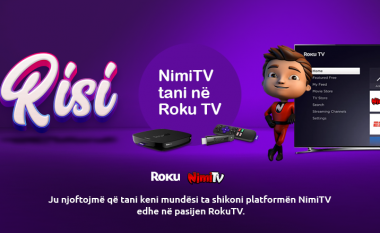 NimiTV tani edhe në RokuTV
