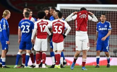 Notat e lojtarëve, Arsenal 0-1 Everton: Vlerësimi për Xhakën dhe të tjerët