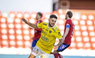 Sulmuesi i Kosovës U21, Edi Sylisufaj gjeni golin e parë sezonal në Suedi