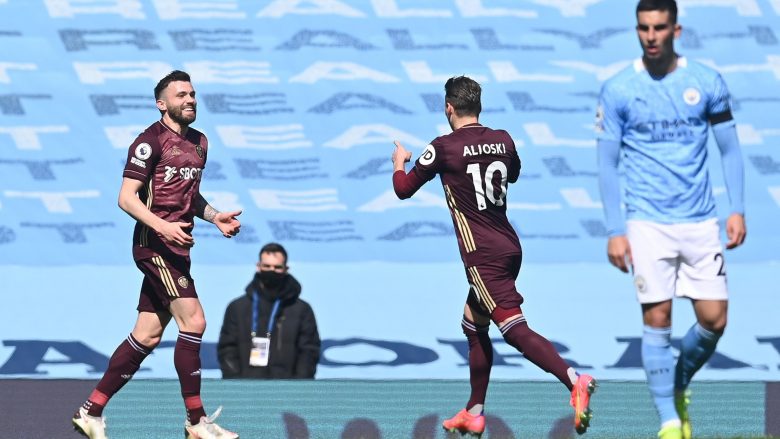 Leeds shokon Manchester Cityn, Alioski asiston në triumfon e madh në ‘Etihad Stadium’