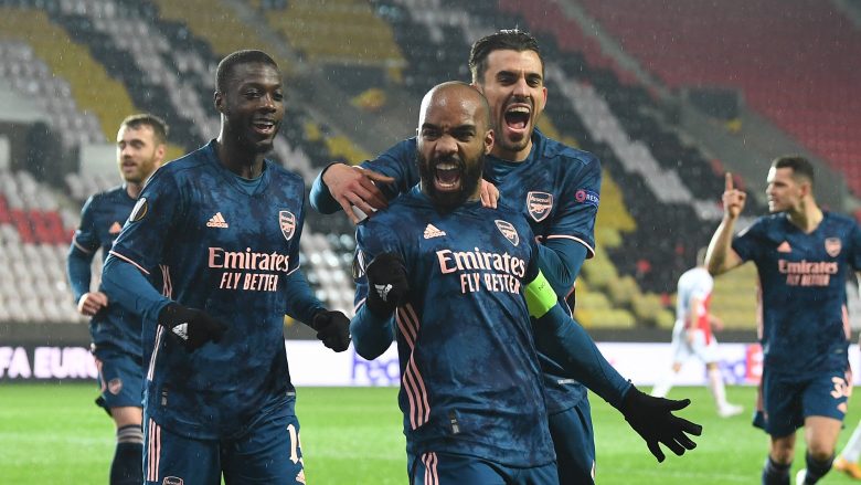 Notat e lojtarëve, Slavia 0-4 Arsenal: Vlerësimi për Granit Xhakën dhe të tjerët