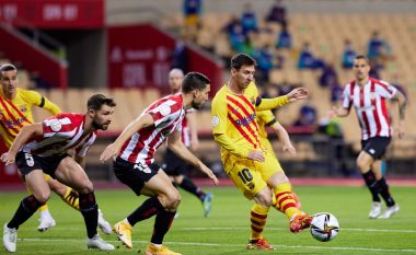 Barcelona e fundos Athletic Bilbaon për tetë minuta: Griezmann, De Jong dhe Messi shënojnë