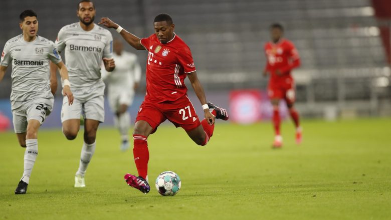 Notat e lojtarëve, Bayern Munich 2-0 Bayer Leverkusen: Alaba më i miri në fushë