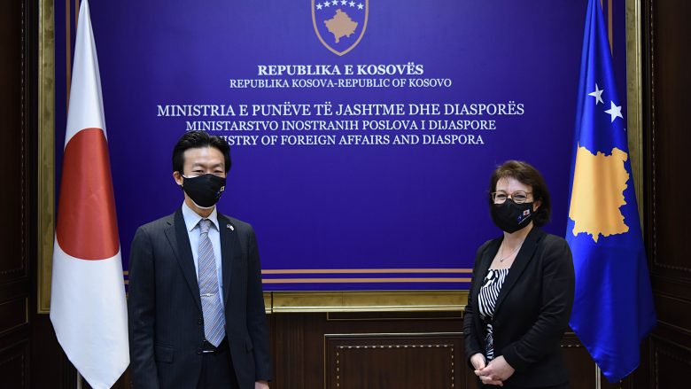 Gërvalla dhe ambasadori japonez Ogasawara flasin për menaxhimin e pandemisë dhe dialogun Kosovë-Serbi