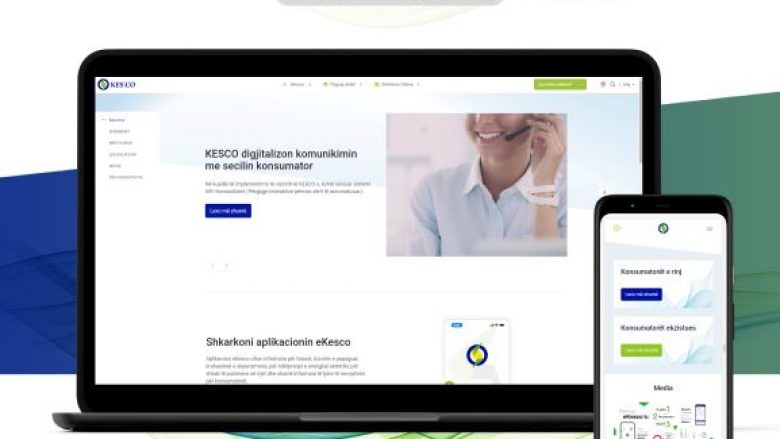KESCO lanson uebfaqe bashkëkohore për konsumatorët