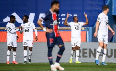 Lille merr një fitore të madhe te PSG dhe bëhet lider i ri në Ligue 1