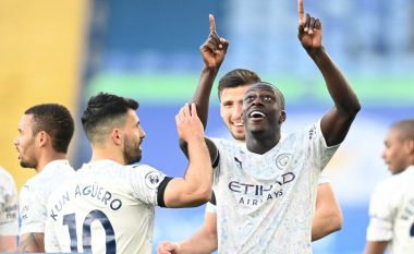 Man City merr një fitore komode në udhëtim te Leicester City, vazhdon rrugën drejt titullit në Ligën Premier