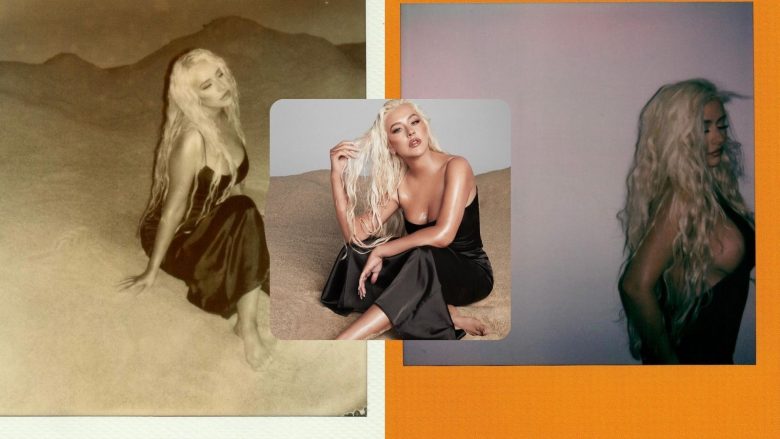 Christina Aguilera zgjedh fustanet më të bukura për realizimin e një fotosesioni