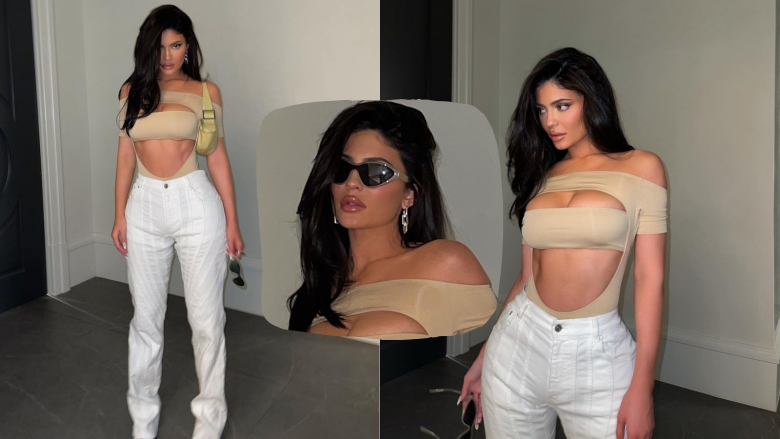 Kylie Jenner duket fantastike teksa pozon me trendin e fundit të modës