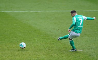 Milot Rashica gjen golin e parë këtë sezon në Bundesliga, shënon ndaj RB Leipzigut