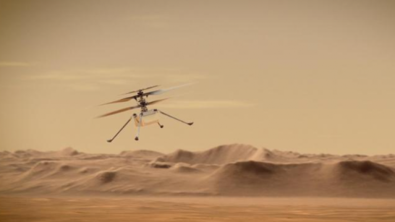 Helikopteri i NASA-s i mbijeton natës së parë të acartë në Mars
