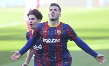 Manaj gjen sërish rrjetën me Barcelonën B, goli i nëntë këtë sezon