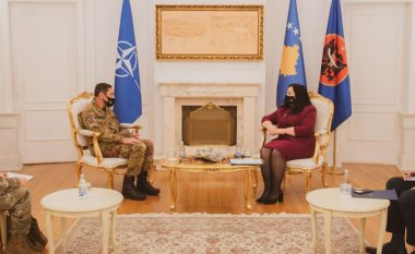 Osmani dhe komandanti i KFOR-it, Federici flasin për sigurinë në Kosovë
