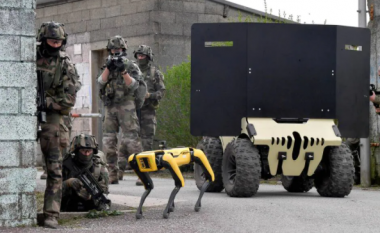 Ushtria Franceze teston qen robot për operacione luftarake