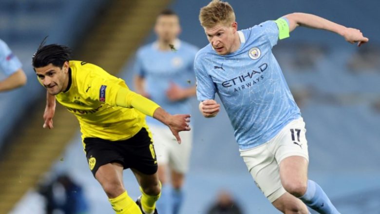 Manchester City 2-1 Borussia Dortmund: De Bruyne më i miri, Haaland solid