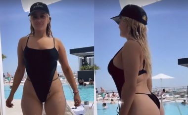 Bebe Rexha sjell pamje të trupit derisa ishte e veshur me bikini, thotë se ka shtuar peshë