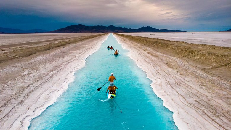 Autoritetet në Utah iu bëjnë thirrje njerëzve t’i qëndrojnë larg “kanalit blu”