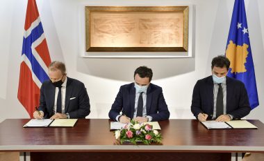 Kryeministri Kurti dhe ambasadori i Norvegjisë, Grøndahl nënshkruajnë memorandum mirëkuptimi