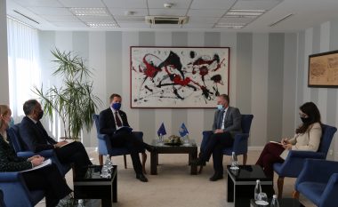 Kriza me pandeminë dhe sigurimi i vaksinave, temë diskutimi gjatë takimeve të Bislimit e Gërvallës me shefin e zyrës së BE-së në Kosovë