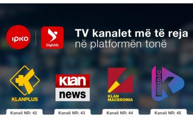 IPKO – platforma më e pasur televizive në vend tani edhe me 4 kanale shtesë