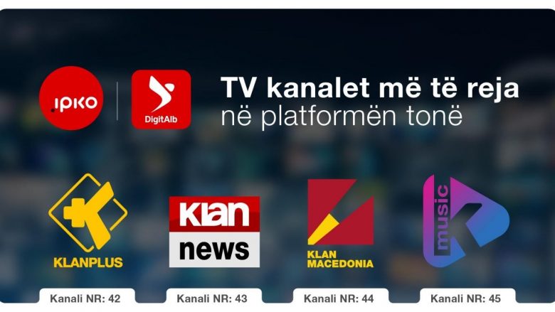 IPKO – platforma më e pasur televizive në vend tani edhe me 4 kanale shtesë