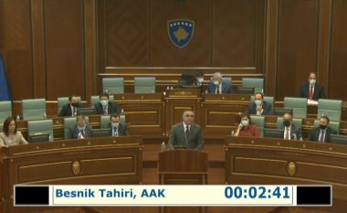 Besnik Tahiri: Kurti po qeveris pa program, mos bëni eksperimente