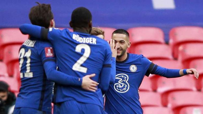 Chelsea triumfon ndaj Man Cityt dhe kalon në finale të Kupës FA