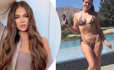 Ekipi i Kardashian po punon tejet shumë për të hequr një fotografi të padëshiruar të Khloe ku shfaqet me bikini