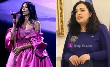 Dua Lipa me një tjetër postim tregon krenarinë e saj që Kosova zgjodhi Vjosa Osmanin si presidente të vendit