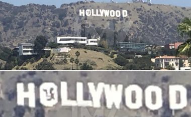 Vandalizohet obelisku “Hollywood” në Los Angeles, arrestohen tre persona