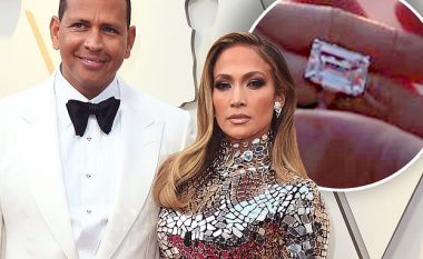 Edhe pas ndarjes, Jennifer Lopez vazhdon ta mbajë unazën 1.8 milionë dollarëshe me të cilën i propozoi Alex