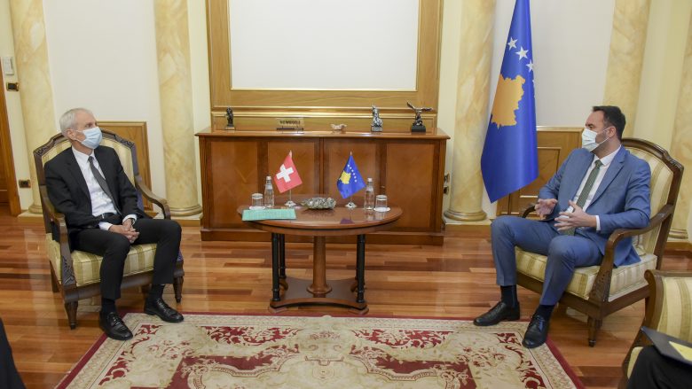 Konjufca: Zvicra është një vend mik dhe partner strategjik i Kosovës