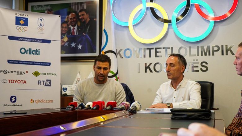 I gatshëm ta ndihmojë sportin në Kosovë – Lorik Cana viziton KOK-un