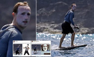 Mark Zuckerberg flet për kohën kur dështoi të maskohej për t’iu ikur paparacëve, ndërsa u krahasua nga komentuesit me aktorin e “Joker”