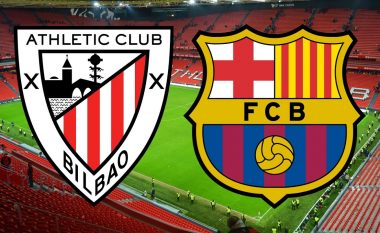 Formacionet zyrtare: Finalja e Kupës së Mbretit, Athletic Bilbao – Barcelona
