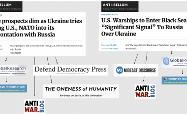 Burimet e lajmeve të lidhura me Kremlinin promovojnë pikëpamje pro-ruse rreth Ukrainës dhe NATO-s
