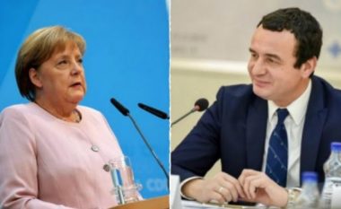 Merkel uron Kurtin: Mund të llogarisni në mbështetjen dhe partneritetin e Gjermanisë