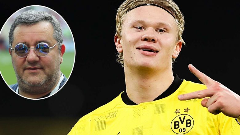 Mino Raiola për Erling Haaland: Borussia Dortmund nuk dëshiron ta shes, e respektoj këtë vendim – por nuk do të thotë se pajtohem