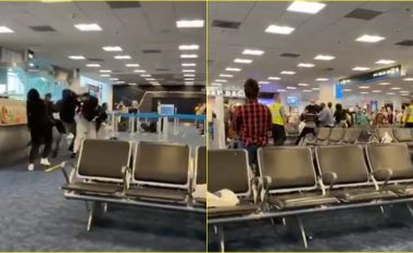 “Arenë grushtesh”: Pamje që tregojnë dy përleshje ‘të ndara’ në Aeroportin Ndërkombëtar të Miamit