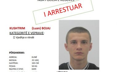 Arrestohet 25 vjeçari nga Klina, pas bashkëpunimit të qytetarëve me policinë