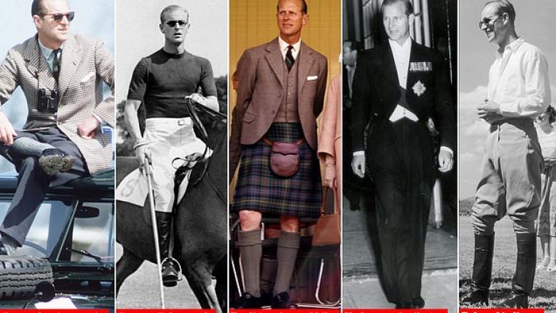 “Mbreti i stilit”, Princi Philip kishte një shije të jashtëzakonshme për modën