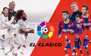Caktohet gjyqtari për ndeshjen El Clasico mes Real Madridit dhe Barcelonës