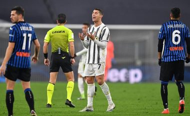 Ronaldo mungon ndaj Atalantas, Juventusi ka rekord të tmerrshëm pa portugezin në skuadër